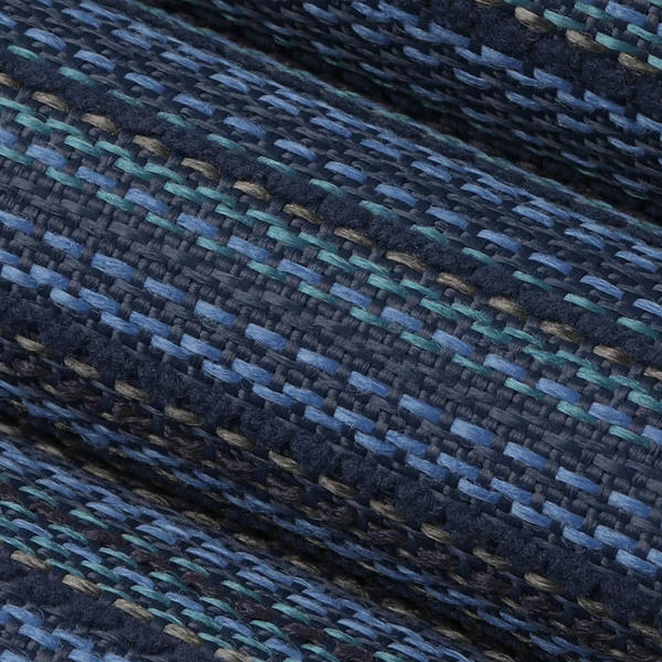 Bella-Dura® Improv Indigo 52" Fabric 6 Bella-Dura® Improv Indigo 52" Fabric - Image 4