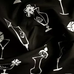 Covington Outdoor Five O'Clock Somewhere Ivory/Ebony 56" Fabric -Cheap Fabric Store Covington Outdoor Five OClock Somewhere Ivory Ebony 56 Fabric 4