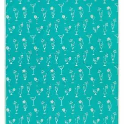 Covington Outdoor Five O'Clock Somewhere Turquoise 56" Fabric -Cheap Fabric Store Covington Outdoor Five OClock Somewhere Turquoise 56 Fabric 2