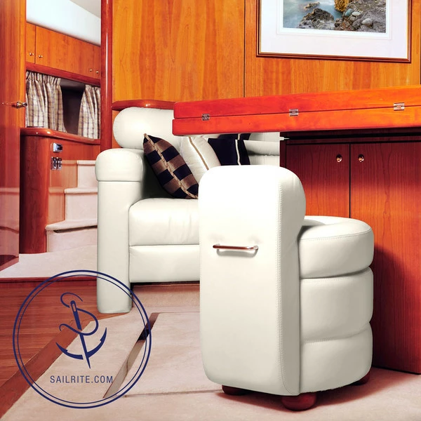 EverSoft™ Indoor/Outdoor White 54" Vinyl Fabric 6 EverSoft™ Indoor/Outdoor White 54" Vinyl Fabric - Image 4