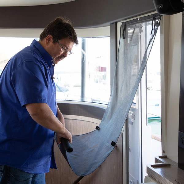 Fiberglass Mesh Charcoal 60" Fabric 8 Fiberglass Mesh Charcoal 60" Fabric - Image 6