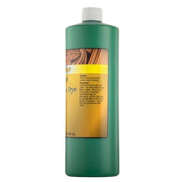 Fiebing's Acrylic Dye For Leather Green 32 Oz. 5 Fiebing's Acrylic Dye For Leather Green 32 Oz. - Image 3