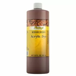 Fiebing's Acrylic Dye For Leather Medium Brown 32 Oz.