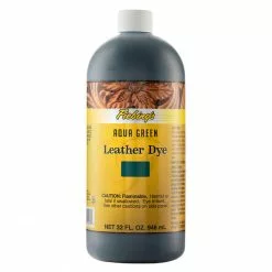 Fiebing's Leather Dye Aqua Green 32 Oz.