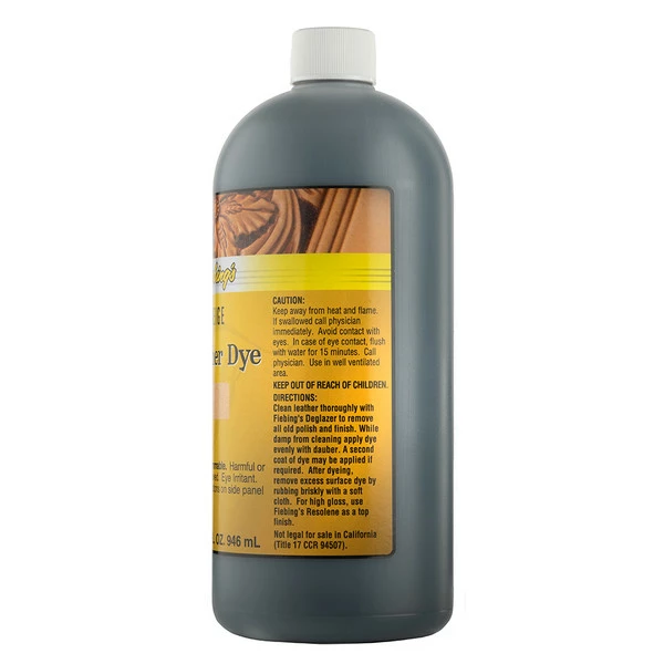 Fiebing's Leather Dye Beige 32 Oz. 5 Fiebing's Leather Dye Beige 32 Oz. - Image 3