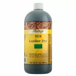 Fiebing's Leather Dye Green 32 Oz.