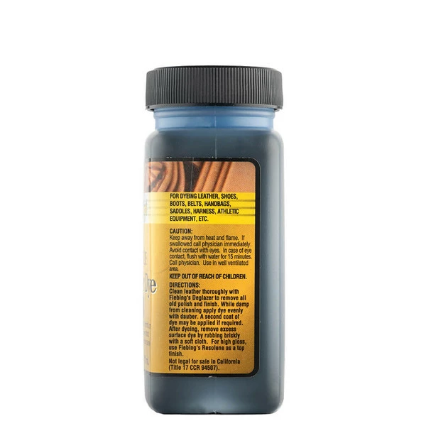 Fiebing's Leather Dye Navy Blue 4 Oz. 4 Fiebing's Leather Dye Navy Blue 4 Oz. - Image 2