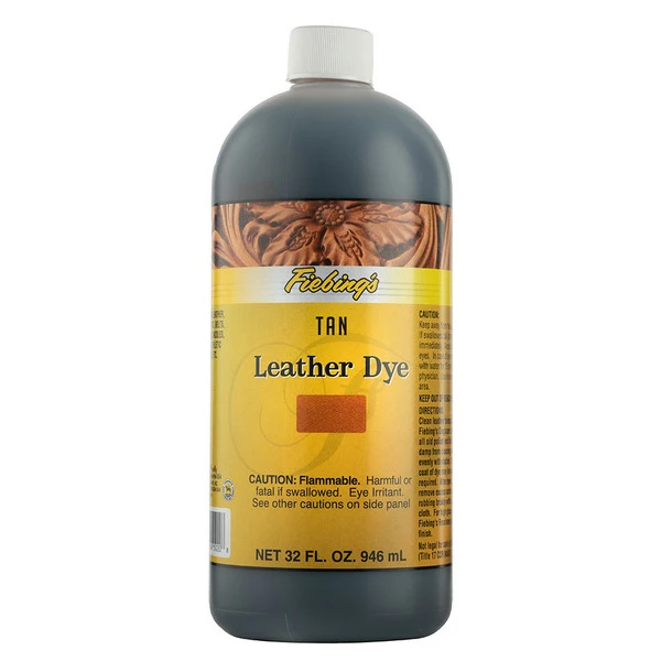 Fiebing's Leather Dye Tan 32 Oz. 3 Fiebing's Leather Dye Tan 32 Oz.