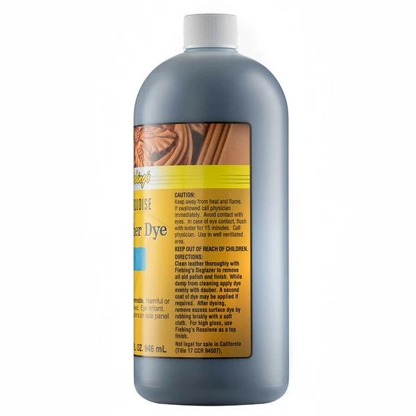 Fiebing's Leather Dye Turquoise 32 Oz. 5 Fiebing's Leather Dye Turquoise 32 Oz. - Image 3