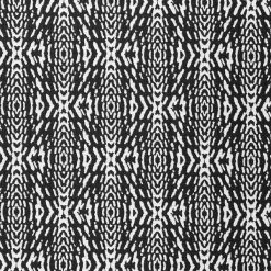 Covington Hilary Farr Outdoor SPF Riff Ebony/Ivory 54" Fabric