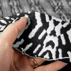 Covington Hilary Farr Outdoor SPF Riff Ebony/Ivory 54" Fabric -Cheap Fabric Store Hilary Farr Outdoor SPF Riff Ebony Ivory 54 Fabric 4