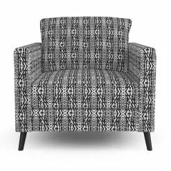 Covington Hilary Farr Outdoor SPF Riff Ebony/Ivory 54" Fabric -Cheap Fabric Store Hilary Farr Outdoor SPF Riff Ebony Ivory 54 Fabric 901