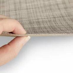 Infinity Luxury Woven Vinyl™ Flooring Aluminum Pearl 8'6" -Cheap Fabric Store Infinity Luxury Woven Vinyl Flooring Grey 102 4