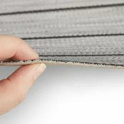 Infinity Luxury Woven Vinyl™ Flooring Shoreline Black 8'6" -Cheap Fabric Store Infinity Luxury Woven Vinyl Flooring Shoreline Black 86 4