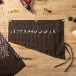 DuraWax™ Light Waxed Canvas Cotton Duck 12 Oz. Brown 57" Fabric 11 DuraWax™ Light Waxed Canvas Cotton Duck 12 Oz. Brown 57" Fabric -Cheap Fabric Store Light Waxed Canvas Cotton Duck 12 oz Brown 57 Fabric 702