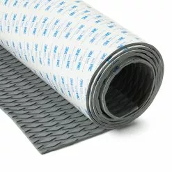 Nonslip Foam Flooring Gray 27" X 94" (Adhesive Backed)