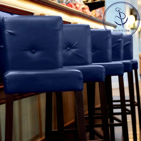 Morbern® Bayside Navy 54" Vinyl Fabric 8 Morbern® Bayside Navy 54" Vinyl Fabric - Image 6