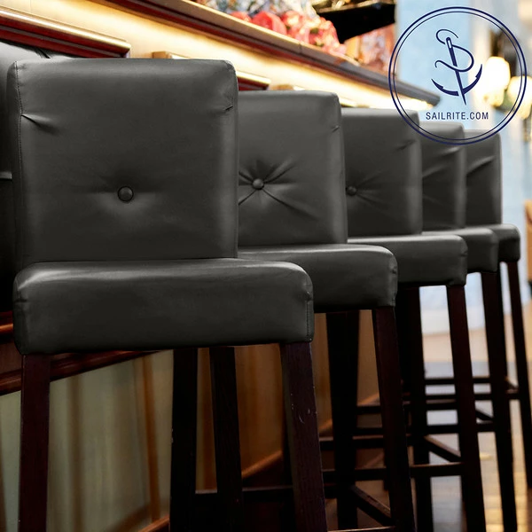 Morbern® Bayside Slate 54" Vinyl Fabric 8 Morbern® Bayside Slate 54" Vinyl Fabric - Image 6