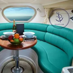 Morbern® Bayside Turquoise 54" Vinyl Fabric -Cheap Fabric Store Morbern Bayside Turquoise 54 Vinyl Fabric 76