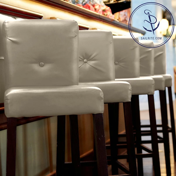 Morbern® Bayside Warm Grey 54" Vinyl Fabric 8 Morbern® Bayside Warm Grey 54" Vinyl Fabric - Image 6