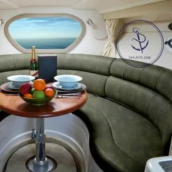 Morbern® Carrara Dark Green 54" Vinyl Fabric -Cheap Fabric Store Morbern Carrara Dark Green 54 Vinyl Fabric 76