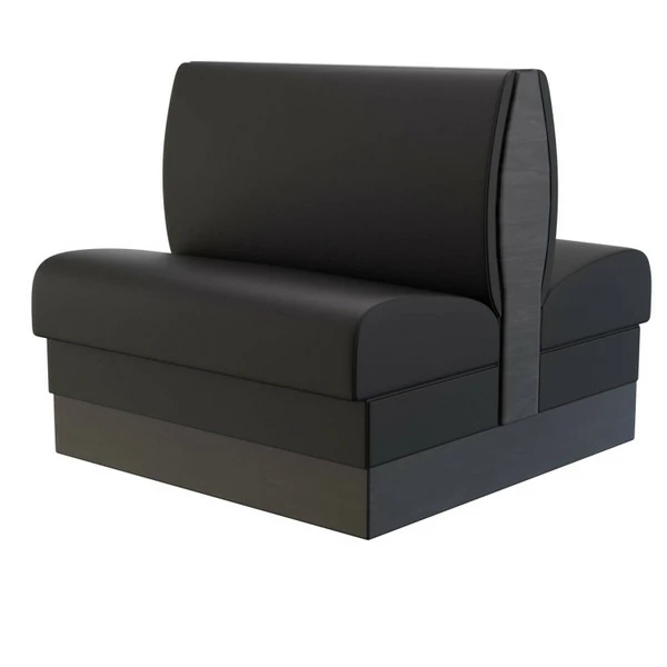 Naugahyde Nauga Soft Black Satin 54" Vinyl Fabric 8 Naugahyde Nauga Soft Black Satin 54" Vinyl Fabric - Image 6