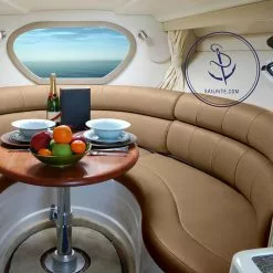 Naugahyde Nauga Soft Velvet Brown 54" Vinyl Fabric -Cheap Fabric Store Nauga Soft Vinyl Velvet Brown 54 76