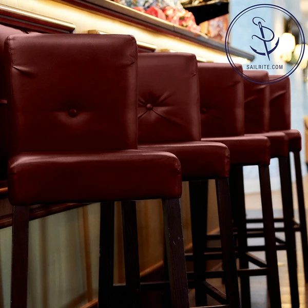 Naugahyde® All American Claret 54" Vinyl Fabric 8 Naugahyde® All American Claret 54" Vinyl Fabric - Image 6