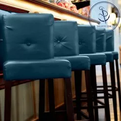 Naugahyde® Universal Regimental Blue 54" Vinyl Fabric -Cheap Fabric Store Naugahyde Universal Regimental Blue 54 89