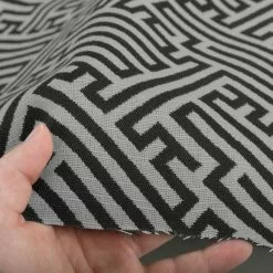 Outdura® Labyrinth Coal 54" Upholstery Fabric (12000) -Cheap Fabric Store Outdura Labyrinth Coal 54 Upholstery Fabric 12000 3