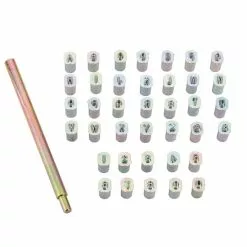 Sailrite® Alphabet & Number Stamp Set 1/8" (3mm)