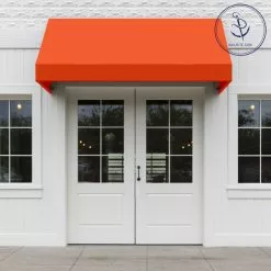 Sunbrella® Marine Grade 4609-0000 Orange 46" Fabric -Cheap Fabric Store Sunbrella 4609 0000 Orange 46 72