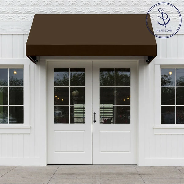 Sunbrella® Marine Grade 4621-0000 True Brown 46" Fabric 6 Sunbrella® Marine Grade 4621-0000 True Brown 46" Fabric - Image 4