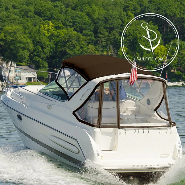 Sunbrella® Marine Grade 4621-0000 True Brown 46" Fabric 7 Sunbrella® Marine Grade 4621-0000 True Brown 46" Fabric - Image 5