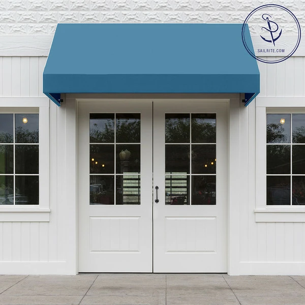 Sunbrella® Marine Grade 4624-0000 Sky Blue 46" Fabric 6 Sunbrella® Marine Grade 4624-0000 Sky Blue 46" Fabric - Image 4