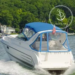 Sunbrella® Marine Grade 4675-0000 Capri 46" Fabric -Cheap Fabric Store Sunbrella 4675 0000 Capri 46 75