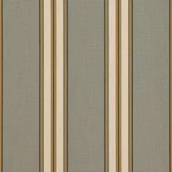 Sunbrella® Awning Stripe 4768-0000 Preston Stone 46" Fabric