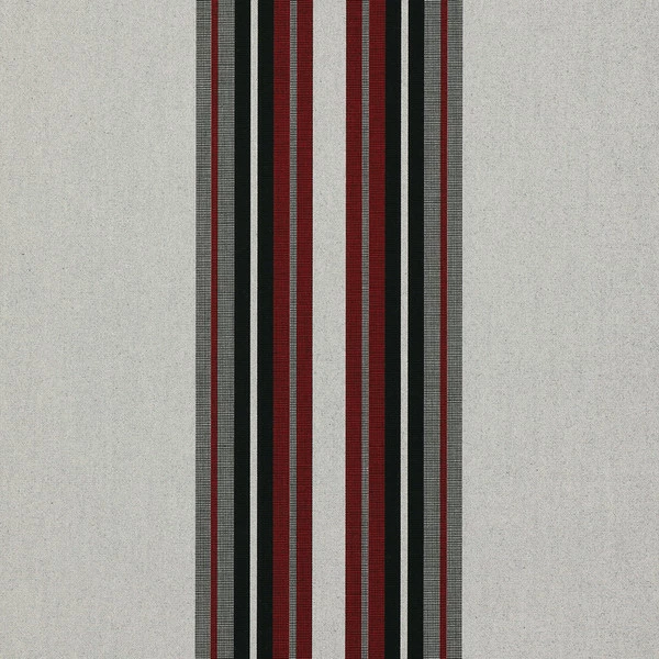 Sunbrella® Awning Stripe 4798-0000 Burgundy Black White 46" Fabric 3 Sunbrella® Awning Stripe 4798-0000 Burgundy Black White 46" Fabric