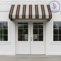 Sunbrella® Awning Stripe 4798-0000 Burgundy Black White 46" Fabric 12 Sunbrella® Awning Stripe 4798-0000 Burgundy Black White 46" Fabric -Cheap Fabric Store Sunbrella 4798 0000 Burgundy Black White Stripe 46 Awning Stripe 707