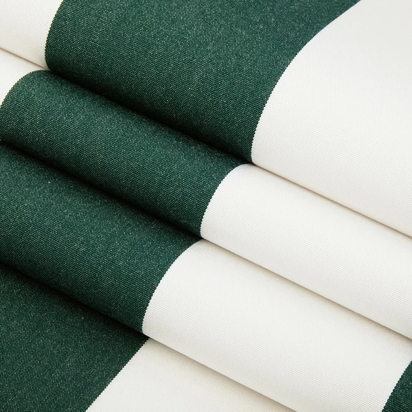 Sunbrella® Awning Stripe 4806-0000 Beaufort Forest Green/Natural 6 Bar 46" Fabric 4 Sunbrella® Awning Stripe 4806-0000 Beaufort Forest Green/Natural 6 Bar 46" Fabric - Image 2