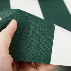 Sunbrella® Awning Stripe 4806-0000 Beaufort Forest Green/Natural 6 Bar 46" Fabric 11 Sunbrella® Awning Stripe 4806-0000 Beaufort Forest Green/Natural 6 Bar 46" Fabric -Cheap Fabric Store Sunbrella 4806 0000 Forest Green Natural 6 Bar 46 4