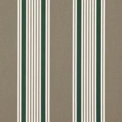 Sunbrella® Awning Stripe 4907-0000 Taupe 5 Bar Stripe 46" Fabric