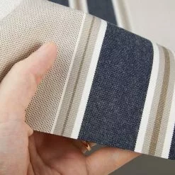 Sunbrella® Awning Stripe 4916-0000 Navy/Taupe Fancy 46" Fabric 11 Sunbrella® Awning Stripe 4916-0000 Navy/Taupe Fancy 46" Fabric -Cheap Fabric Store Sunbrella 4916 0000 Navy Taupe Fancy 46 Signature Series Awning Stripe 4