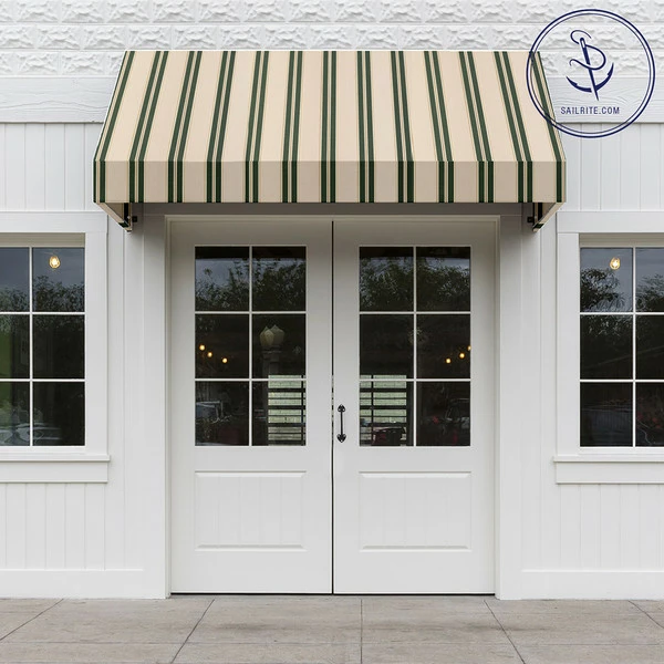 Sunbrella® Awning Stripe 4923-0000 Black Forest Fancy 46" Fabric 7 Sunbrella® Awning Stripe 4923-0000 Black Forest Fancy 46" Fabric - Image 5