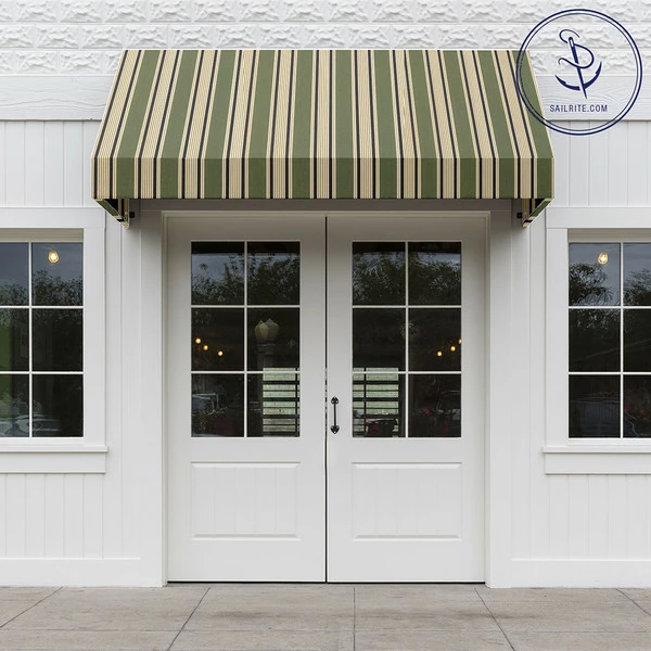 Sunbrella® Awning Stripe 4995-0000 Ashford Forest 46" Fabric 7 Sunbrella® Awning Stripe 4995-0000 Ashford Forest 46" Fabric - Image 5