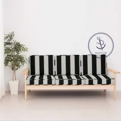 Sunbrella® Awning Stripe 5704-0000 Beaufort Black/White 6 Bar 46" Fabric 13 Sunbrella® Awning Stripe 5704-0000 Beaufort Black/White 6 Bar 46" Fabric -Cheap Fabric Store Sunbrella 5704 0000 Black White 6 Bar Stripe 46 87