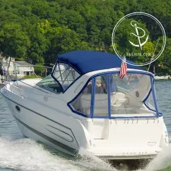 Sunbrella® Marine Grade 6052-0000 Mediterranean Blue 60" Fabric -Cheap Fabric Store Sunbrella 6052 0000 Mediterranean Blue 60 75