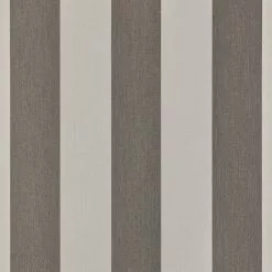 Sunbrella® Awning Stripe 4753-0000 Beaufort Mushroom 46" Fabric