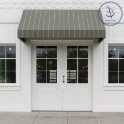 Sunbrella® Awning Stripe 4835-0000 Cooper Ash 46" Fabric -Cheap Fabric Store Sunbrella Awning Stripe 4835 0000 Cooper Ash 46 Fabric 72