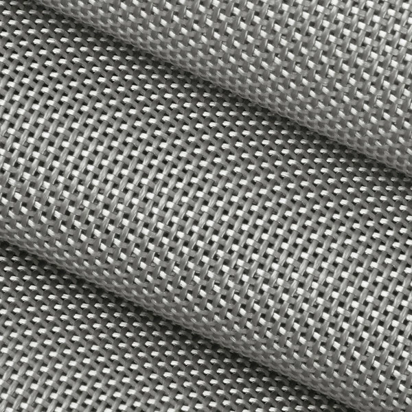 Textilene® Metallics Vinyl Mesh Aluminum 54" Fabric 5 Textilene® Metallics Vinyl Mesh Aluminum 54" Fabric - Image 3